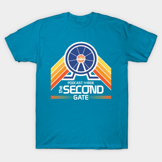 The Second Gate Logo T-Shirt by Podcast: The Ride